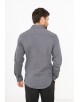 T04-8 Grey STRETCH shirt slim fit