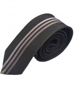 CR-28 Black striped tie