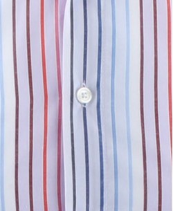 SLIM5154-2 Blue and pink stripes shirt slim fit