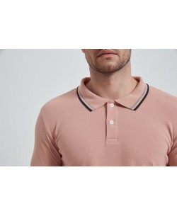 YE-8845-16 Polo nude col bicolor