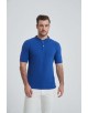 YE-8846-15 Polo bleu roy col mao