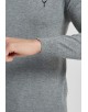 YE-6741-79 Grey turtle neck jumpers with logo