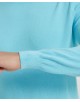 YE-6801-4 Turquoise blue jumper in cotton