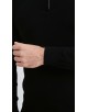 YE-6738-172 Pull noir col camionneur