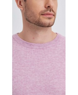 YE-6746-150 Crew neck vintage pink jumper