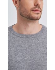 GT46-127 Pull gris 2XL au 5XL col rond