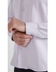  R002-04 Chemise parme piqué en confort fit