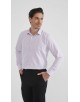 R002-04 Chemise parme piqué en confort fit