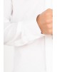 SAT100-1 Chemise blanche slim fit taille S