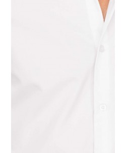 SAT100-1 Chemise blanche slim fit taille XXL