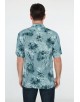 VS-50-12 Chemisette viscose en DIGITAL PRINTS relax fit