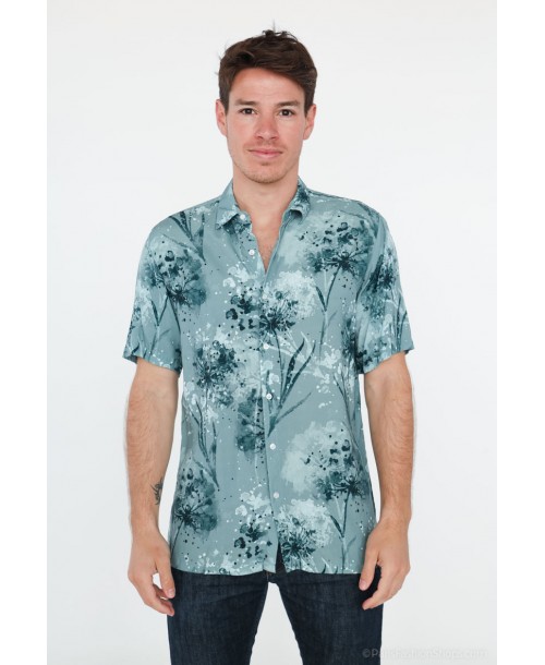 VS-50-12 Chemisette viscose en DIGITAL PRINTS relax fit