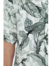 VS-50-14 Chemisette viscose en DIGITAL PRINTS relax fit