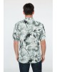 VS-50-14 Chemisette viscose en DIGITAL PRINTS relax fit