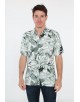 VS-50-14 Chemisette viscose en DIGITAL PRINTS relax fit