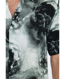 VS-50-16 Chemisette viscose en DIGITAL PRINTS relax fit