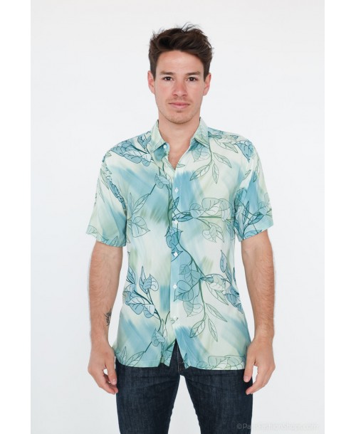 VS-50-18 Chemisette viscose en DIGITAL PRINTS relax fit