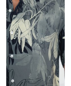 VS-50-19 Chemisette viscose en DIGITAL PRINTS relax fit