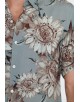 VS-50-3 Chemisette viscose en DIGITAL PRINTS relax fit