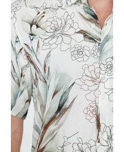 VS-50-4 DIGITAL PRINTS sleeveless shirt adjusted fit