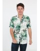 VS-50-8 Chemisette viscose en DIGITAL PRINTS relax fit