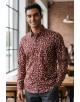SLIM5037-04 Chemise bordeaux slim fit motifs DAYDREAM SLIM5037-04 Chemise bordeaux slim fit motifs DAYDREAM