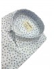 Chemise manche courte à motifs en voile de coton