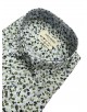 Chemise manche courte à motifs en voile de coton C-505