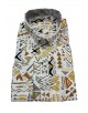 Chemise à motifs en voile de coton
