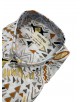 Chemise à motifs en voile de coton