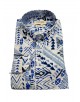 Chemise à motifs en voile de coton
