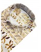 Chemise à motifs en voile de coton