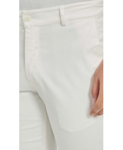 YE-807-08 Chino pant in white (T38 to T50)
