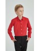 KIDS-901-22 Chemise rouge enfants de 6 à 16 ans