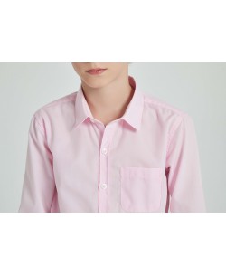 KIDS-901-3 Pink kids shirts 6 to 16 years