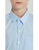 KIDS-901-78 Chemise bleu ciel enfants de 6 à 16 ans