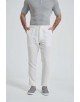 LP-20301-01 Pantalon lin en blanc (T38 à T50)