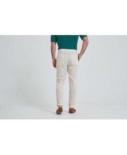 LP-20301-02 Pantalon lin en beige (T38 à T50)