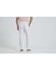 LP-20301-03 Pantalon lin en blanc optique (T38 à T50)