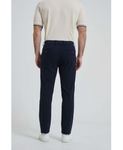 YE-807-02 Stretch chino pant in navy blue (T38 to T50)