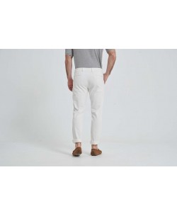 YE-807-08 Stretch chino pant in white (T38 to T50)