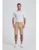 YE-809-05 Bermuda chino stretch beige (T38 à T50)