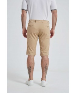 YE-809-05 Bermuda chino stretch beige (T38 à T50)