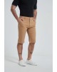 YE-809-09 Bermuda chino stretch camel (T38 à T50)