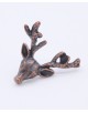 Cerf bronze pins métallique 