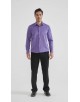 SAT200-106 Chemise violette en confort fit