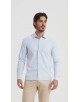 SAT200-14 Chemise bleu ciel en confort fit