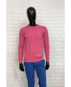 YE-6729-16 Crew neck fuschia jumper