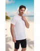 23501-01 T-shirt blanc en lin