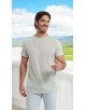 23501-11 T-shirt vert doux en lin
